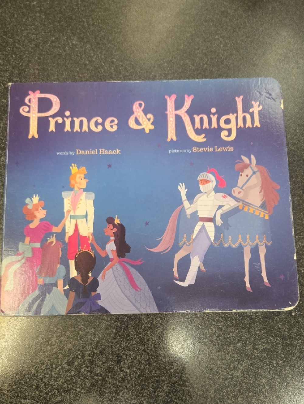 Prince & Knight Board Book - Purple Kids Learning Story